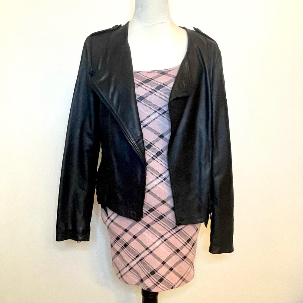 Rue 21 XS Pink Plaid Bodycon Mini Dress Y2K Preppy Aesthetic - Picture 5 of 11